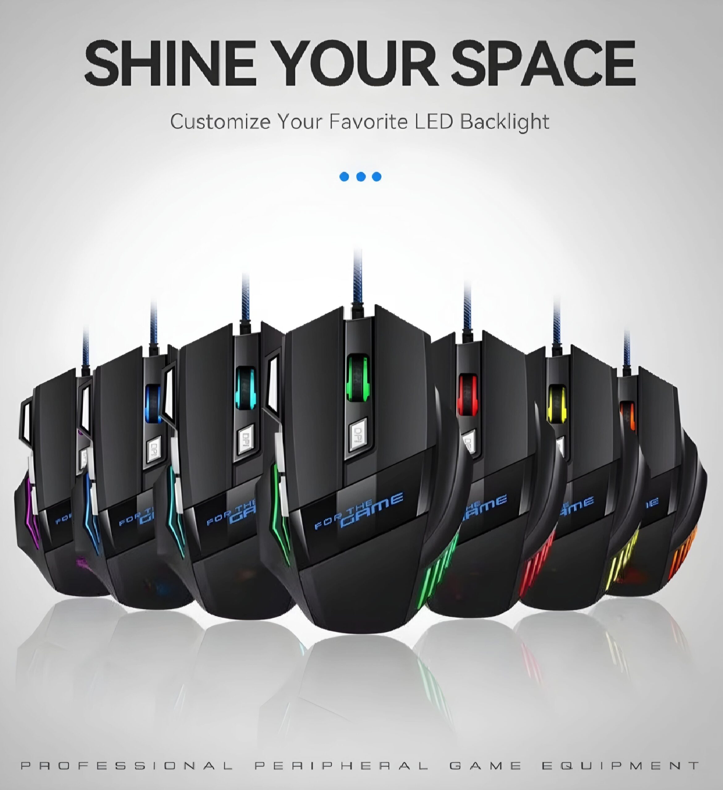 Leishe G950 Wired Gaming Mouse - Image 5