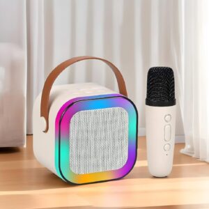 Bluetooth Karaoke Speaker with RGB Lights